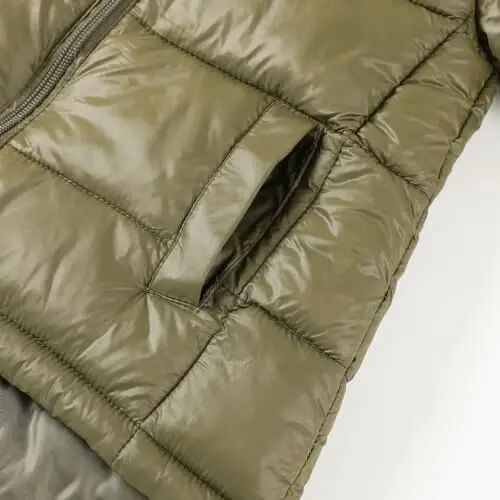 HILEELANG Kids Boy Girl Winter Hooded Puffer Jackets Coats Light Weight Padded Outerwear - 4