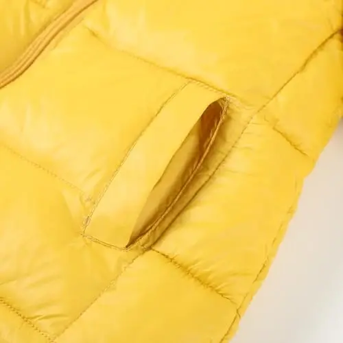 HILEELANG Toddler Kids Dinosaur Hooded Puffer Jacket Lightweight Warm Quilted Coat Outerwear for Fall and Mild Winter - 4