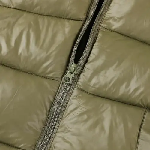 HILEELANG Toddler Kids Dinosaur Hooded Puffer Jacket Lightweight Warm Quilted Coat Outerwear for Fall and Mild Winter - 3