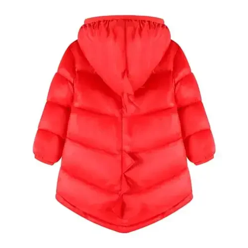 HILEELANG Toddler Kids Dinosaur Hooded Puffer Jacket Lightweight Warm Quilted Coat Outerwear for Fall and Mild Winter - HILEELANG (1)