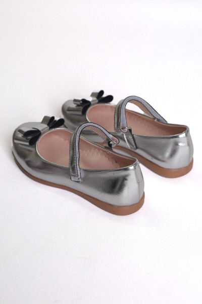 Hiley Grey Girls Ballerinas - 3