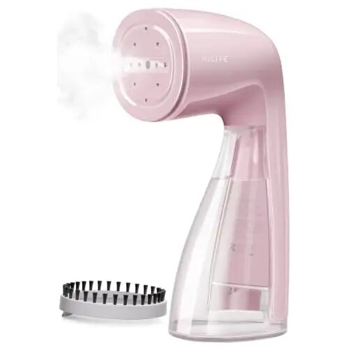HiLIFE Steamer for Clothes, 1100W Handheld Portable Steamer, 120V Only | 1100W powerful steam, 30S fast heat-up, 300ml tank, leak-proof design for easy wrinkle removal at home or while traveling. - 1