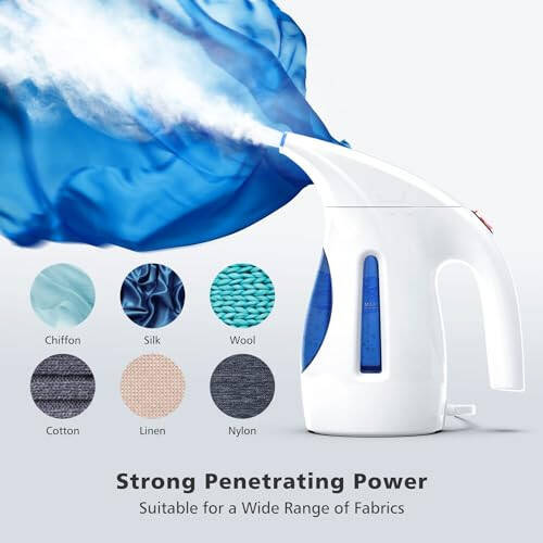 HiLIFE Steamer for Clothes, Portable Handheld Design, 240ml Big Capacity, 700W, Strong Penetrating Steam, Removes Wrinkle, for Home, Office (ONLY FOR 120V) - 4