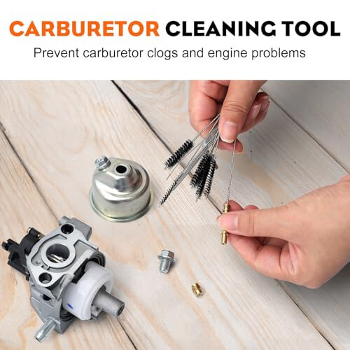 Hipa Pack-of-12 Carburetor Adjustment Tool Carburator Adjusting Kit for 2-Cycle Small Engine for Poulan Husqvarna STHIL ECHO Trimmer Weedeater Chainsaw - 6