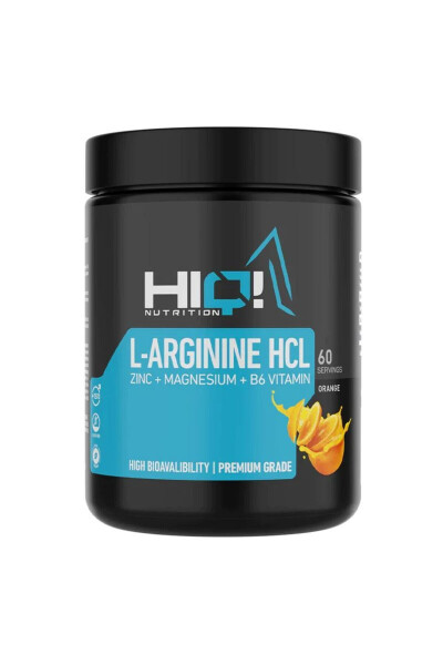 Hıq L-arginin HCl Çinko Magnezyum B6 Vitamini 480g Portakal Aromalı - 3