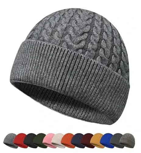 HiRui Knit Beanie Hats for Men Women Winter Hats Skull Caps Warm Classic Slouchy 