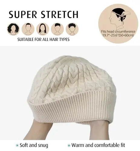 HiRui Knit Beanie Hats for Men Women Winter Hats Skull Caps Warm Classic Slouchy - 3