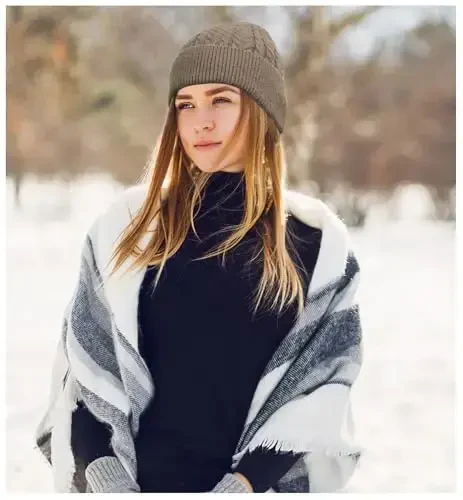 HiRui Knit Beanie Hats for Men Women Winter Hats Skull Caps Warm Classic Slouchy - 6