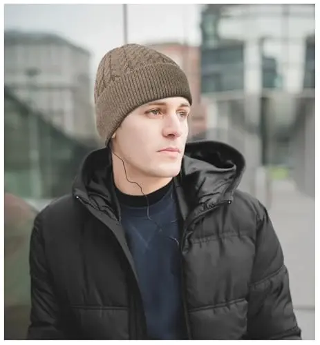 HiRui Knit Beanie Hats for Men Women Winter Hats Skull Caps Warm Classic Slouchy - 5
