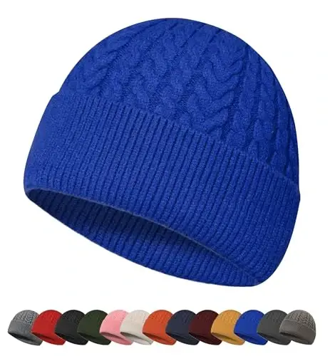 HiRui Knit Beanie Hats for Men Women Winter Hats Skull Caps Warm Classic Slouchy - 1