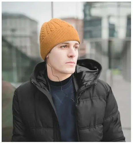 HiRui Knit Beanie Hats for Men Women Winter Hats Skull Caps Warm Classic Slouchy - 5