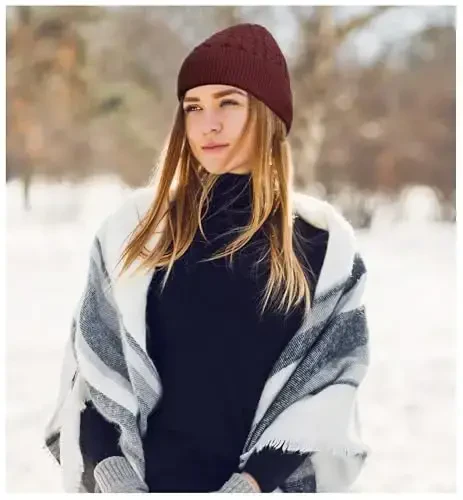 HiRui Knit Beanie Hats for Men Women Winter Hats Skull Caps Warm Classic Slouchy - 5