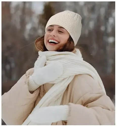 HiRui Knit Beanie Hats for Men Women Winter Hats Skull Caps Warm Classic Slouchy - 6