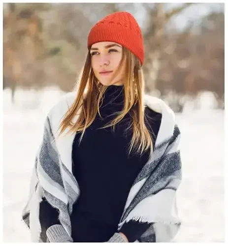 HiRui Knit Beanie Hats for Men Women Winter Hats Skull Caps Warm Classic Slouchy - 5