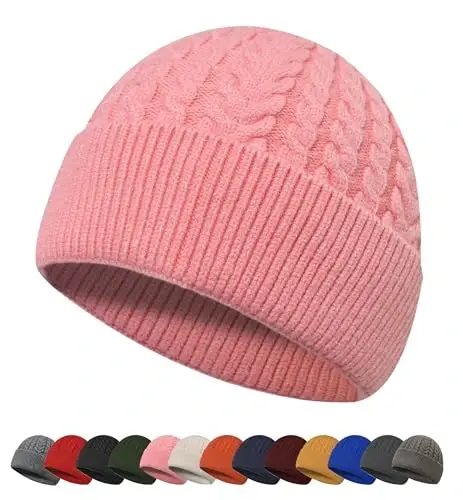 HiRui Knit Beanie Hats for Men Women Winter Hats Skull Caps Warm Classic Slouchy - 1