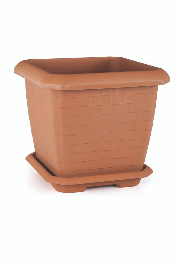 Hisar Square Planter 25.3 Lt Outdoor And Indoor Planter - 2