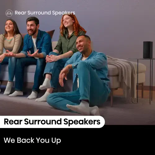 Hisense 5.1 Channel 540W Soundbar with Wireless Subwoofer and 2 Wireless Rear Speakers (HS5100) - 6