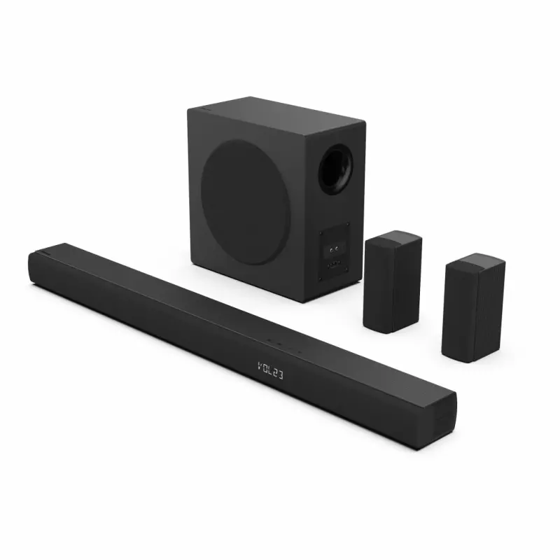 Hisense 5.1 Channel 540W Soundbar with Wireless Subwoofer and 2 Wireless Rear Speakers (HS5100) - HISENSE