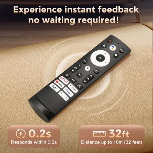 Voice Remote Control Replacement for Hisense Smart Google TV，Compatible with Hisense QLED UHD Mini-LED ULED Google TVs - 5