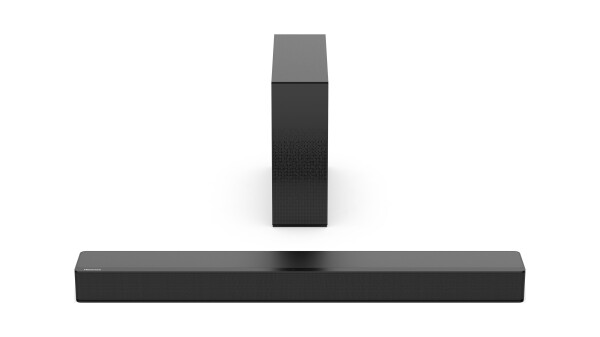 Hisense HS2100 2.1 Channel Soundbar with Wireless Subwoofer and DTS Virtual: X, Dolby Digital- Black - 1