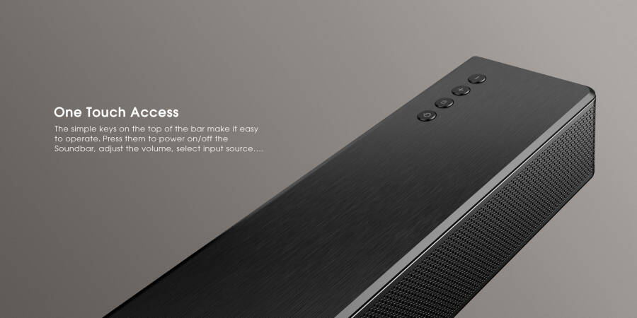 Hisense HS312 3.1ch Sound Bar with Wireless Subwoofer, 300W, Dolby Atmos, 4K Pass-Through, Cinematic Experience, One Remote Contorl, Bluetooth, HDMI ARC/Optical/AUX/USB (Model HS312) Black - 20