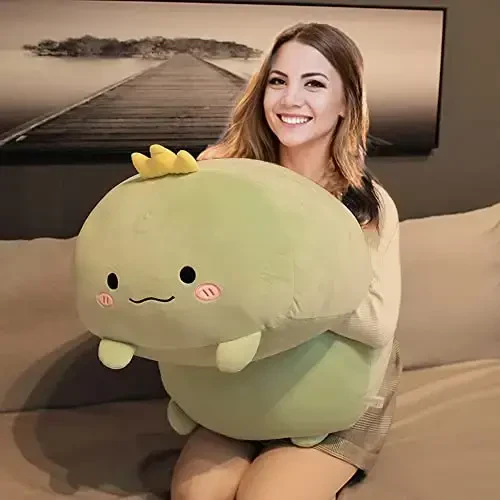 hitoshe Dinosaur Plush Hugging Pillow, Soft Dinosaur Stuffed Animals Toys Gifts, 33.5