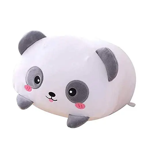 hitoshe Panda Plush Stuffed Animal, Soft Panda Plush Hugging Pillow Cylindrical Body Pillow Toy Gifts for Kids, 23.6