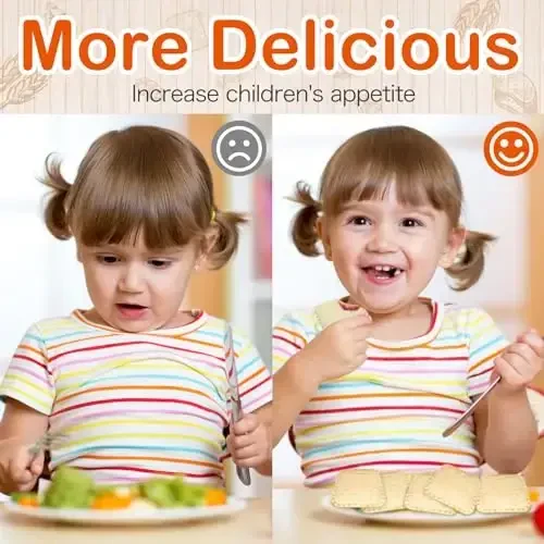 HiYZ Sandwich Cutter and Sealer, 5 PCS Sandwich Cutter for Kids, Bread Sandwich Maker and DIY Cookie Cutter for Lunchbox Bentobox, Sandwich Press Crimper for Children Boys Girls（Round Fuchsia) - 6