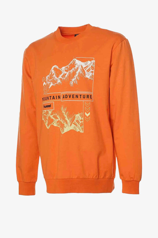 Hmlgilberto Men's Orange Sweatshirt 921964-9819 - 3