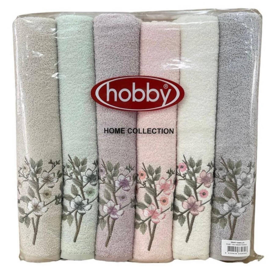 Hobby 50x85sm 12 dona Kashtadoy choyshab Camelia - 2