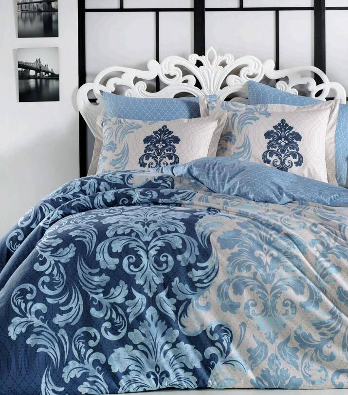 Hobby Double Poplin Duvet Cover Mirella Royal - 3