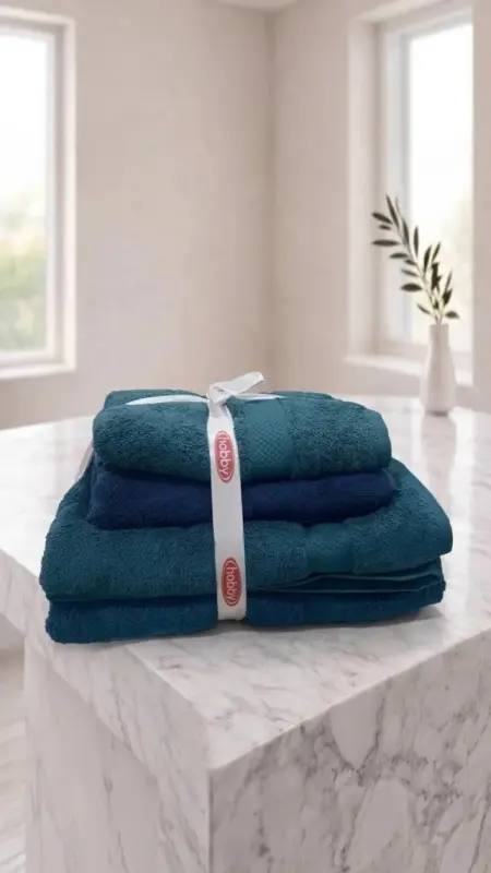 Hobby Hamam Seti Lacivert Yeşil - 1