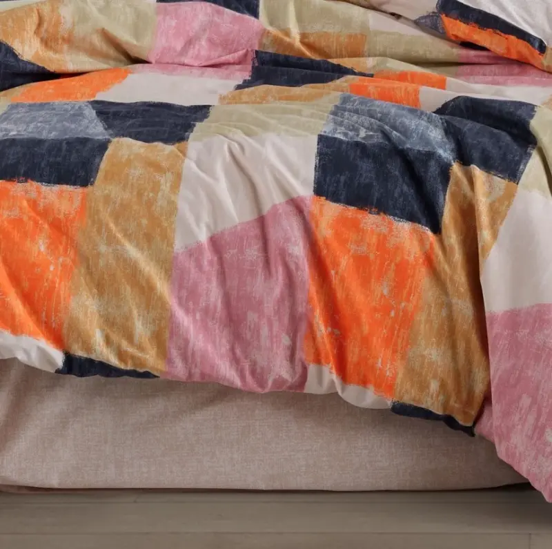 Hobby Ikkita kishilik Poplin Choyshab Bermuda Oranj - 3