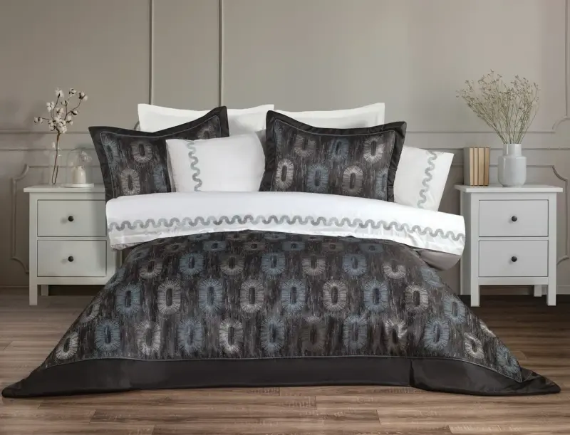 Hobby New Chasmere Çeyiz Seti Mavi - 1