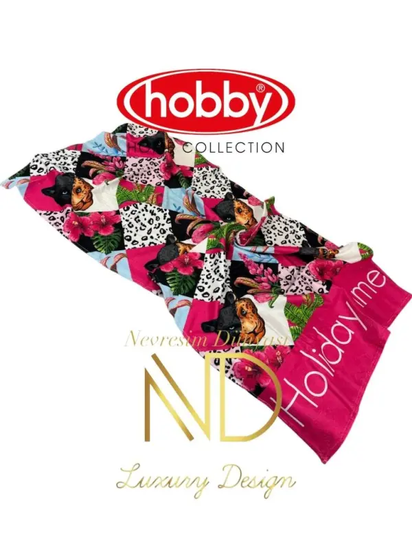 Hobby Plaj Havlu 70x140 -2 - NEVRESIMDUNYASI