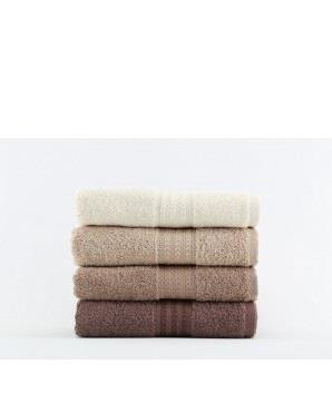 Hobby Rainbow 4 Pack 50x90 Towel Set Coffee - 7