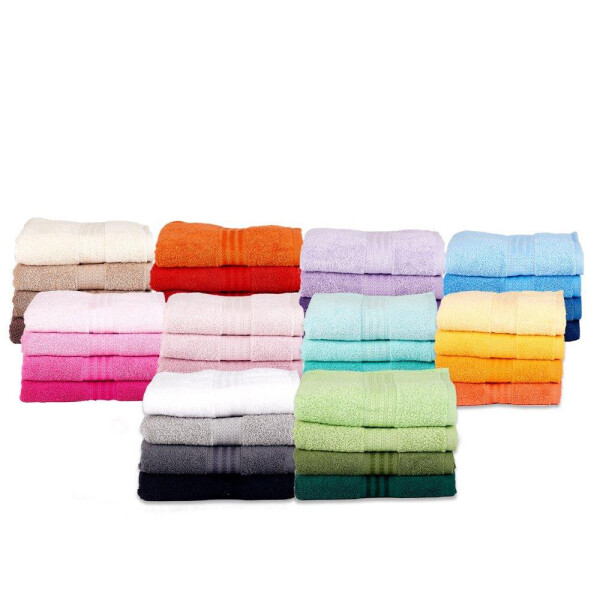 Hobby Rainbow 4 Pack 50x90 Towel Set Coffee - 9