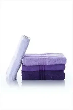 Hobby Rainbow Set of 4 50x90 Towels Purple - 1