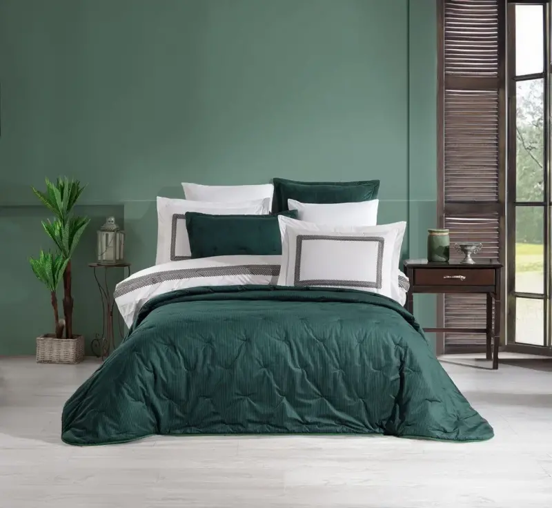 Hobby Silvana Çeyiz Seti Yeşil - NEVRESIMDUNYASI