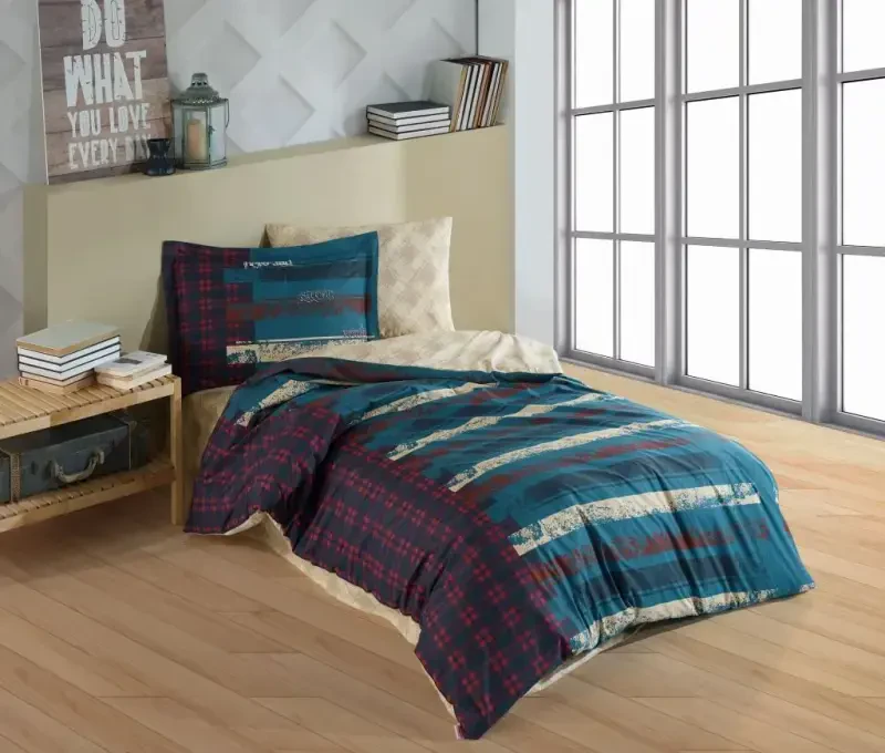 Hobby Single Poplin Bedding Set Vivaldi Green - 1