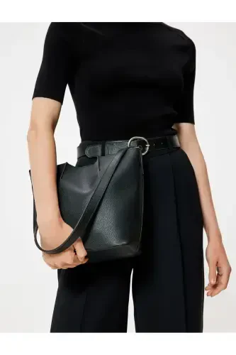 Hobo Bag Faux Leather Large Size - 1