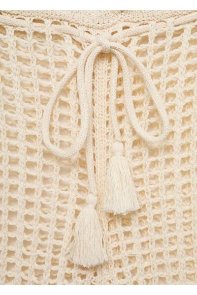 Holed Knit Trousers - 5