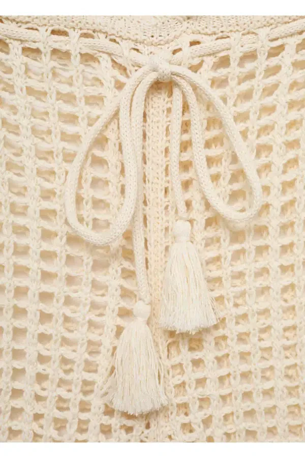 Holed Knit Trousers - 5