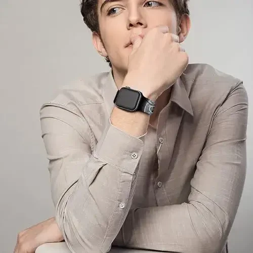 Holiday Strap совместим с Apple Watch Band 38мм 40мм 41мм 42мм 44мм 45мм 46мм 49мм, регулируемые сменные мягкие силиконовые мультяшные спортивные браслеты для iWatch Ultra Series 10 9 8 7 6 5 4 3 2 1 SE - 4