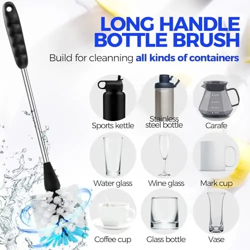 Holikme 6 Pack Bottle Brush Set, 14