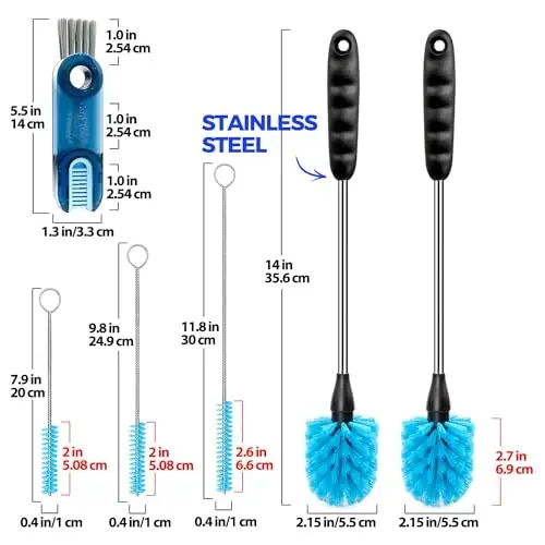 Holikme 6 Pack Brush Set, 14