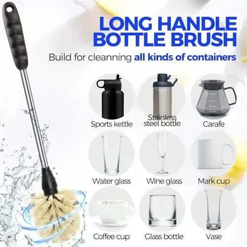 Holikme 6 Pack Bottle Brush Tube Set, 14