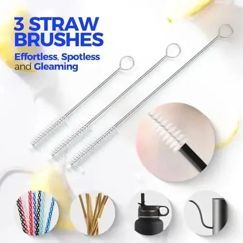 Holikme 6 Pack Bottle Brush Tube Set, 14