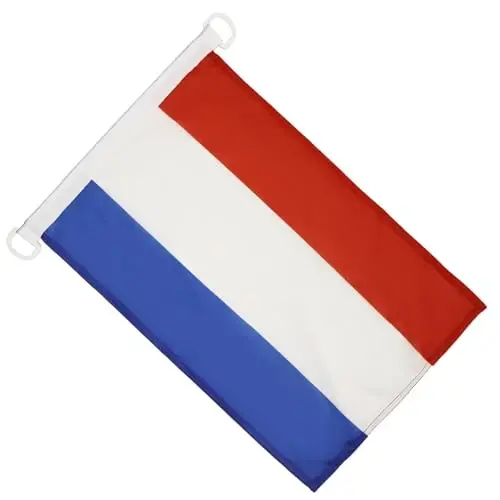 Netherlands NAUTICAL Flag 18'' x 12'' - Dutch flags 30 x 45 cm. - Banner 12x18 in for boat - AZ FLAG - 2