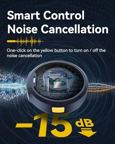 Hollyland Lark M2 iPhone14 va undan past modellari uchun simsiz mikrofon, mini magnit mikrofon, 300 m masofa, Hi-Fi audio, shovqinni bekor qilish, 30 soat foydalanish, video yozuv (2TX + Lightning RX + zaryadlash qutisi) - 4